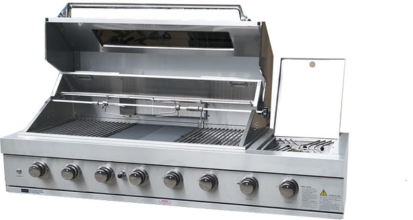 New Stainless Steel Drop In Type 8 Burner Propane Natural Gas BBQ Gr SDI Factory Direct Wholesale