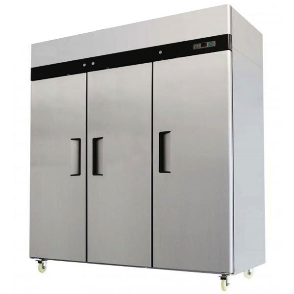64.8 cu. ft. 3-Door Commercial Freezer in Stainless Steel