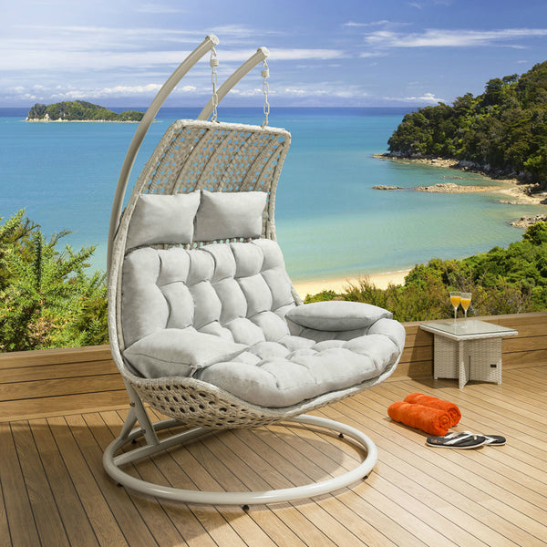 Swinging discount backyard chair