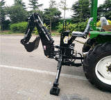 3 Point Hitch PTO Drive BH6600HT Hydraulic Backhoe Excavator Attachment 2 Buckets Hydraulic Thumb