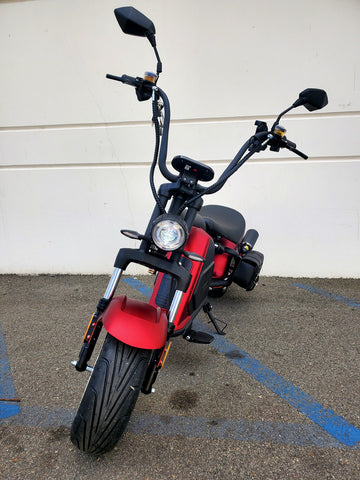 Electric Chopper Motorcycle M2 (60v - 3000 Watt) – Blue Force e-Rides